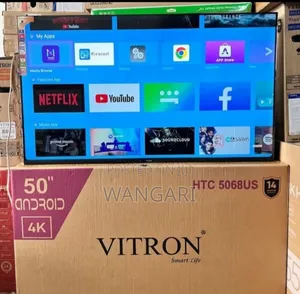 Pre - Installed Apps Vitron 50 Inch Android Tv