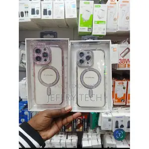 Apple iPhone 14 Pro Max Clear Phone Case With Glitters