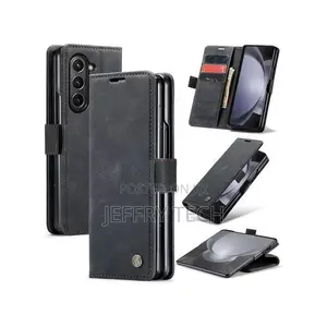 Caseme for Samsung Galaxy Z Fold 5 Wallet Case,Soft Pu Leather Flip Wi