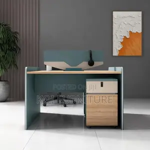 Office Workstation; Concise Two Users Executive Workstation Desk
