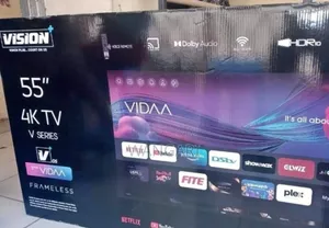 Bluetooth Enabled Vision 55 Inch 4 K Television v Series