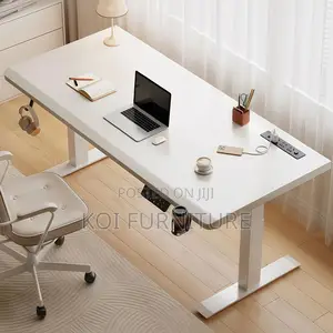 Office Desk; 1400mm Height Adjustable Gaming Electric Desk