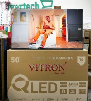 Youtube Netflix Qled 50 Inch Vitron Television