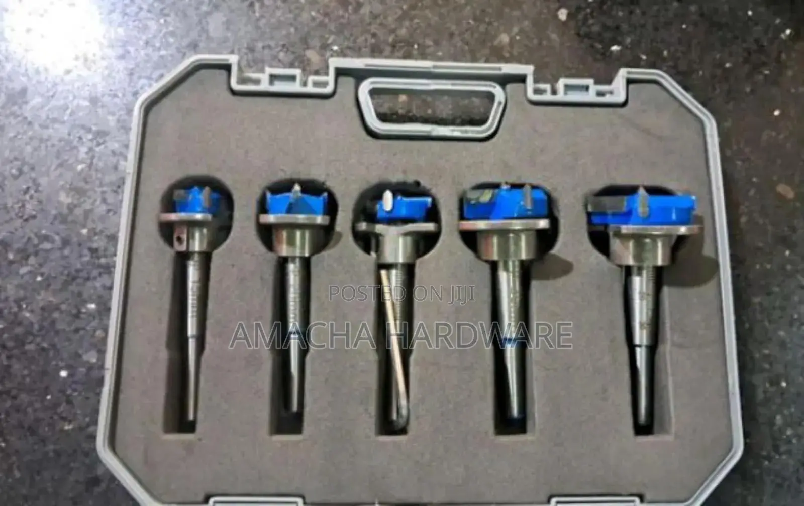 5pc Adjustable Malpha Bits With Gauge