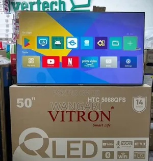 Wifi Enabled Qled 50 Inch Vitron Television