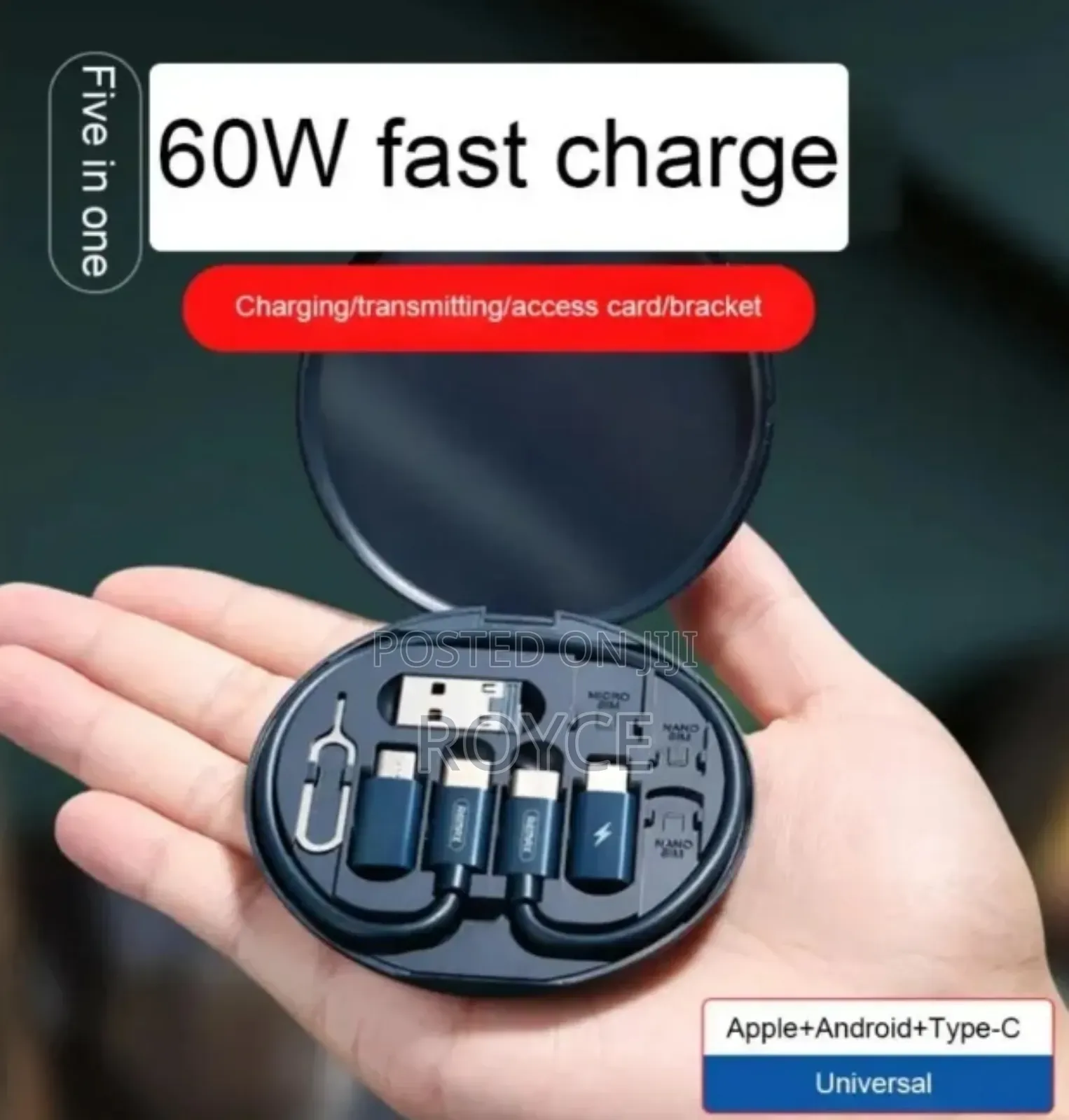 Usb Adapter Cable Conversion Storage Box