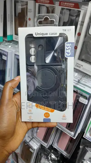 Lowee Samsung Galaxy A17 5g Ring Kickstand Case W/ Camera Cover