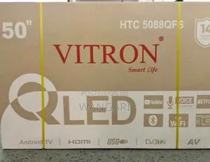 Wifi Enabled Bluetooth Qled 50 Inch Vitron Television