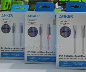 Ankerzolo 240w 3.3ft Usb C to Usb Dirt Resistant* Fast Charging Cable