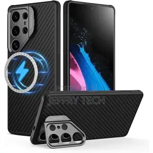 Nilkin Case for Samsung Galaxy S24 Ultra (6.8" Inch) Carbo Prop Lens
