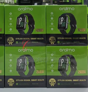 Oraimo Watch 6 Pro Osw-807s 1.69curved Glass* Metal Body Smart Watch