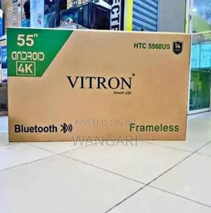 Voice Recognition 55 Inch Vitron Smart Tv