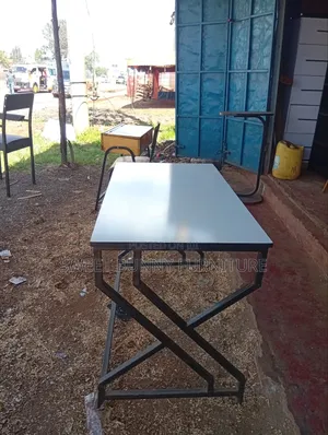 Metallic Study Desk