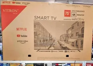 14 Months Warranty Vitron 75 Inch Webos 4 K Television