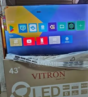 Frameless Qled 43 Inch Vitron Tv