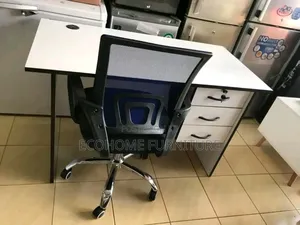 1.2meter Study Desk and Mesh Chair