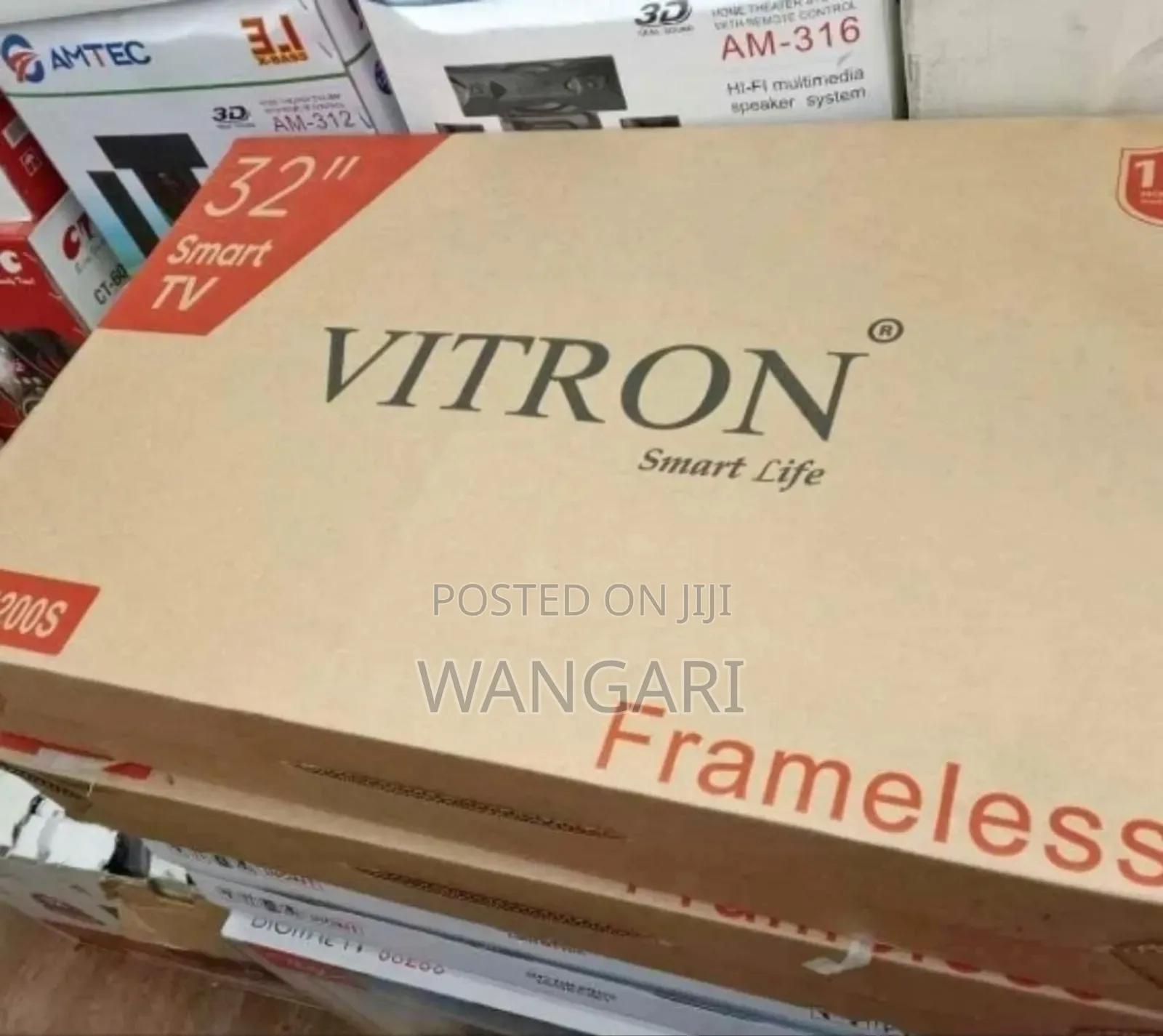 Frameless Vitron 32 Inch Smart Android Tv