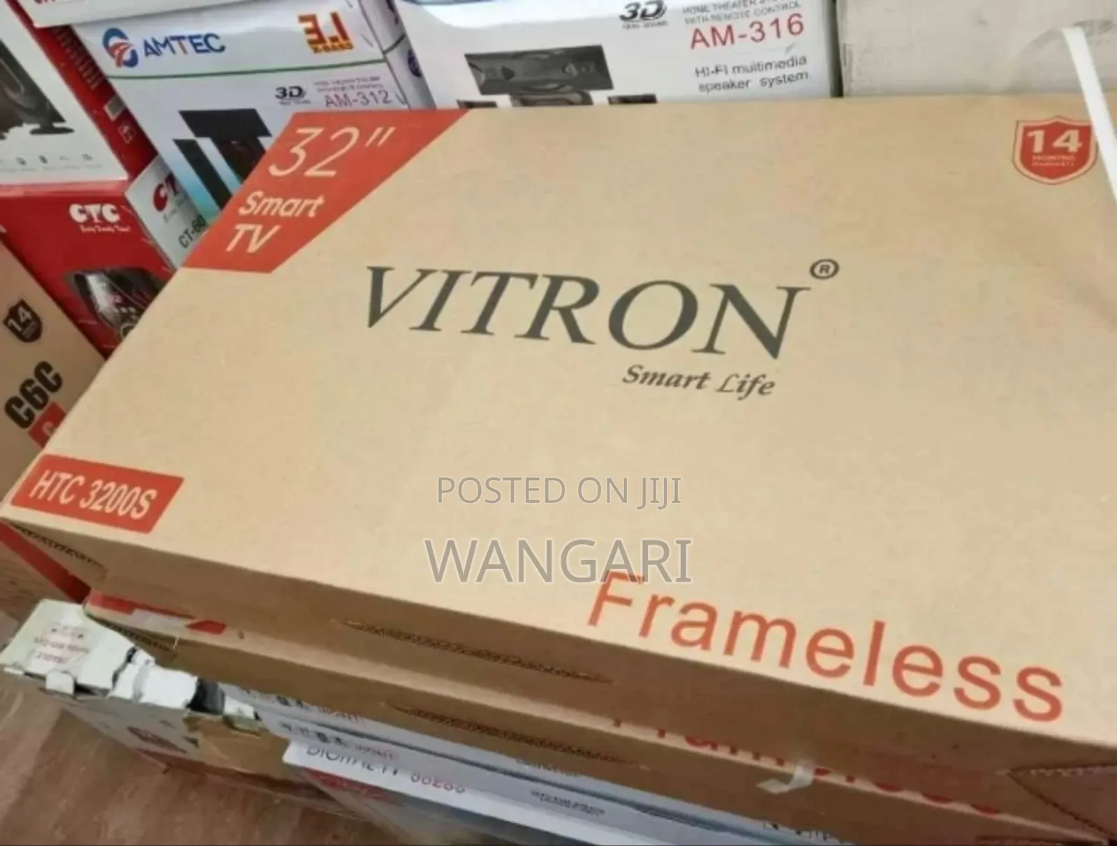 Frameless Vitron 32 Inch Smart Android Tv