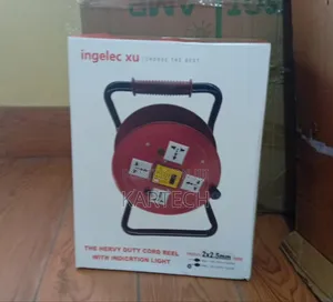 Ingelec Xu Heavy Duty Extension Cable Reel 50m 2.5mm With Indicator