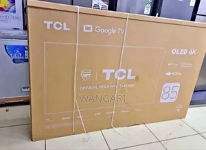 Youtube Netflix TCL 85 Inch Goggle 4 K HDR Television