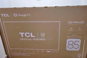 Wifi Enabled TCL 85 Inch Goggle 4 K HDR Television