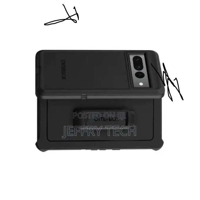 Otterbox Case for Google Pixel 7a- Black