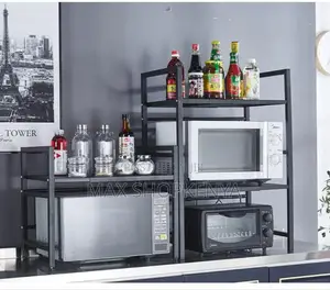 Mettalic Microwave Stand