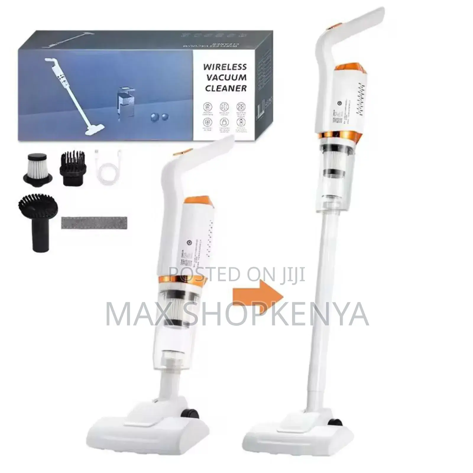 Wireless Rechargable Vacuum Cleaner