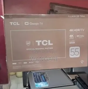 55 Inches TCL Google Smart Android Tv 4khdr