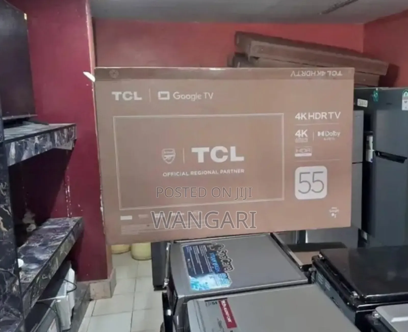 55" TCL Google Smart Android Tv 4khdr