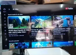 New 55 Inch TCL Google Smart Android Tv 4khdr
