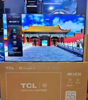 55 Inch TCL Google Smart Android Tv / Youtube/ Netflix