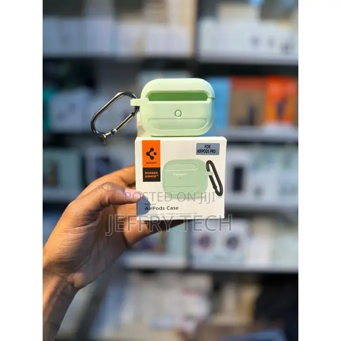 Spigen Airpods Pro Rugged Armor Matte Blue Case/Cover