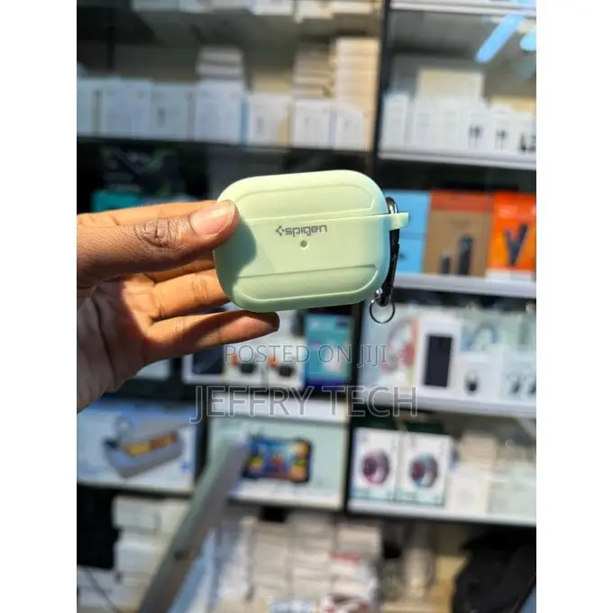Spigen Airpods Pro Rugged Armor Matte Blue Case/Cover