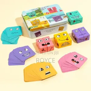 Intelligent Wooden Challenge / Face Change Rubic Cubes