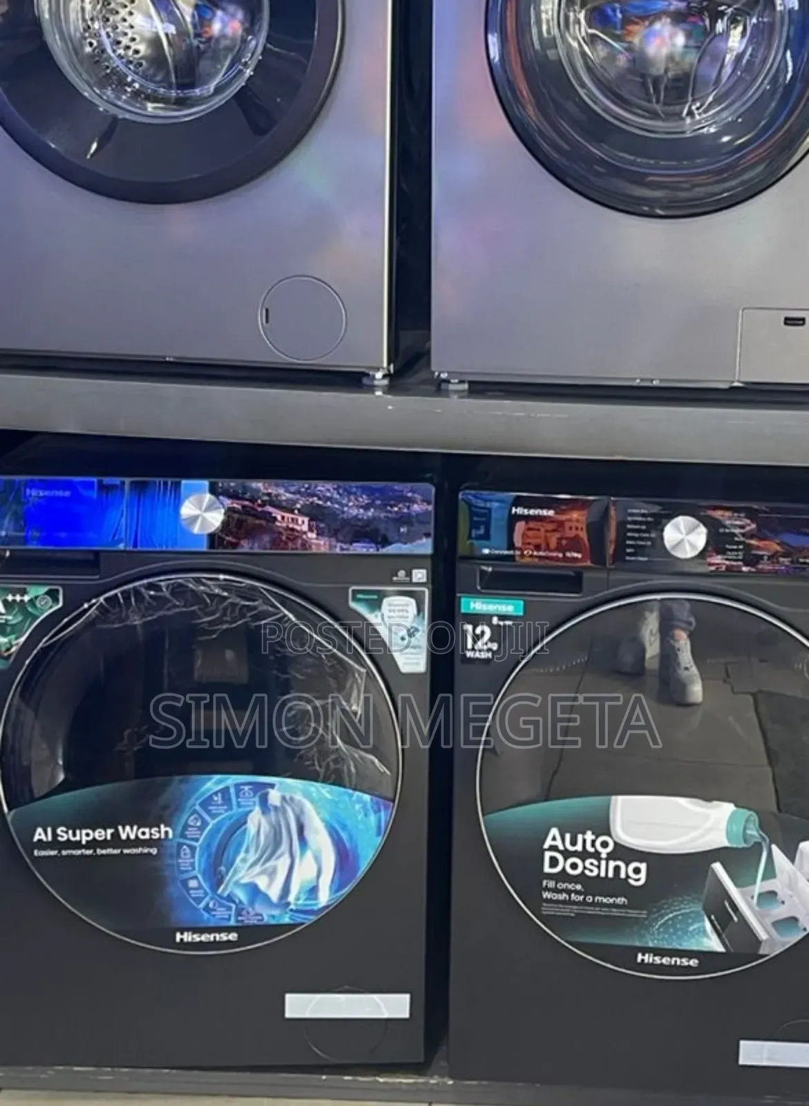 12/8 Kg Front Load Hisense