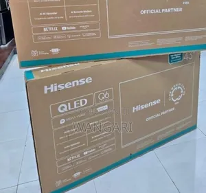 Frameless Q6 Series 43 Inch Smart Adroid Tv