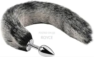 Faux Fur Plush Anal Plug