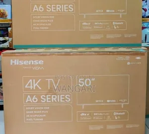 Bluetooth Enabled A6 Series Hisense 50 Inch 4 K Television