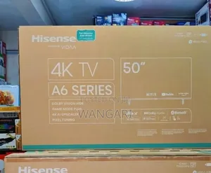 Bluetooth Enabled 4 K A6 Series Hisense 50 Inch