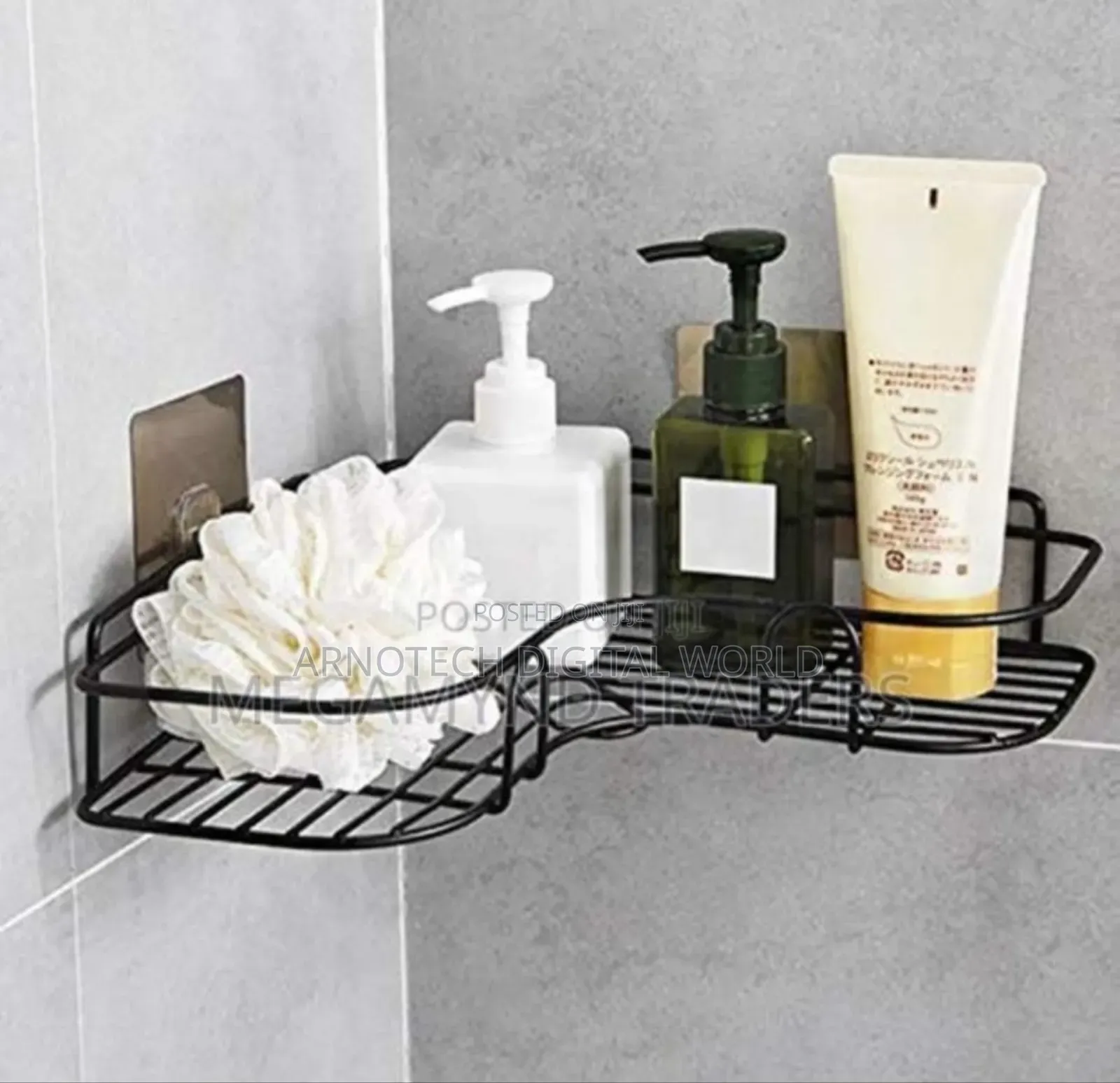 Wall Mounted Bathroom Shelf Organizer