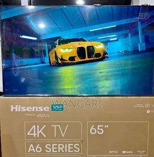 Bluetooth Enabled Hisense Uhd A6 Series 65 Inch Television