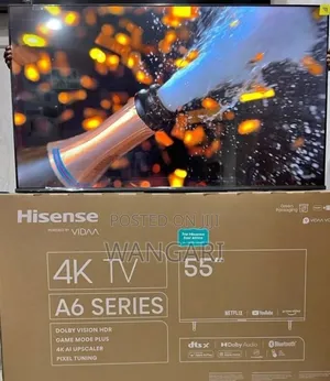 Restocked 4 K Tv A6 Series Hisense 55 Inch Tv