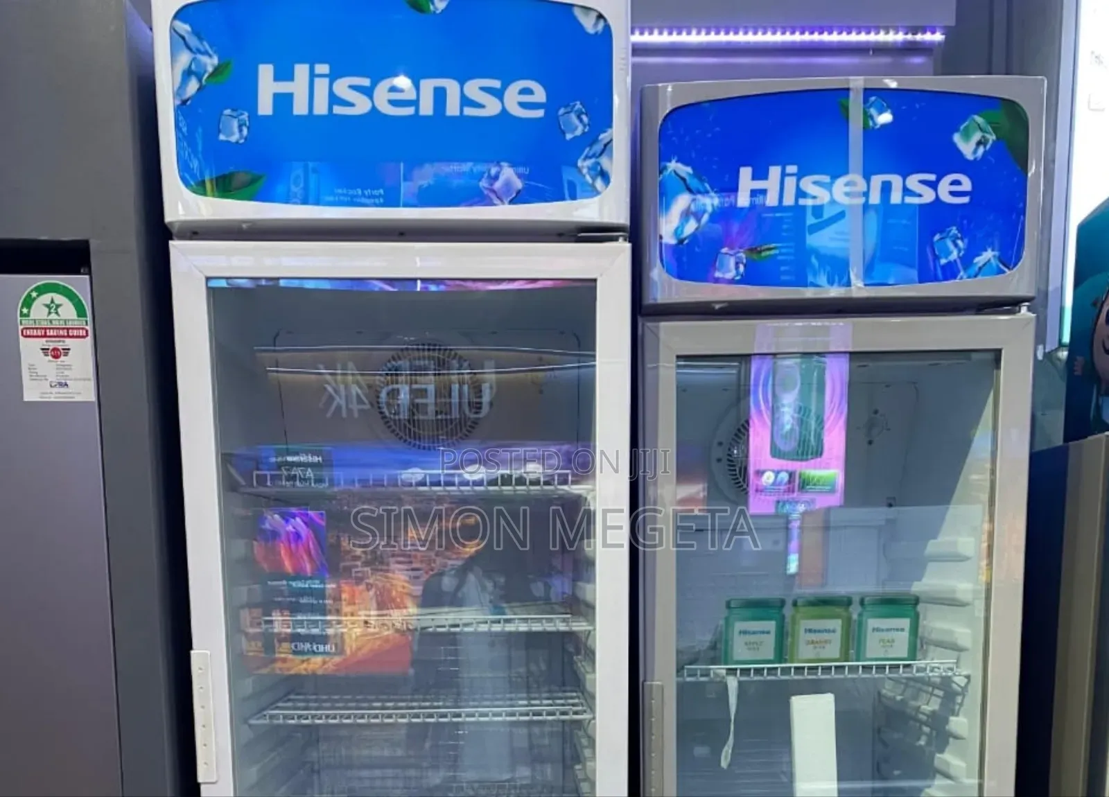 Hisense Showcase Fridge 858 Litres