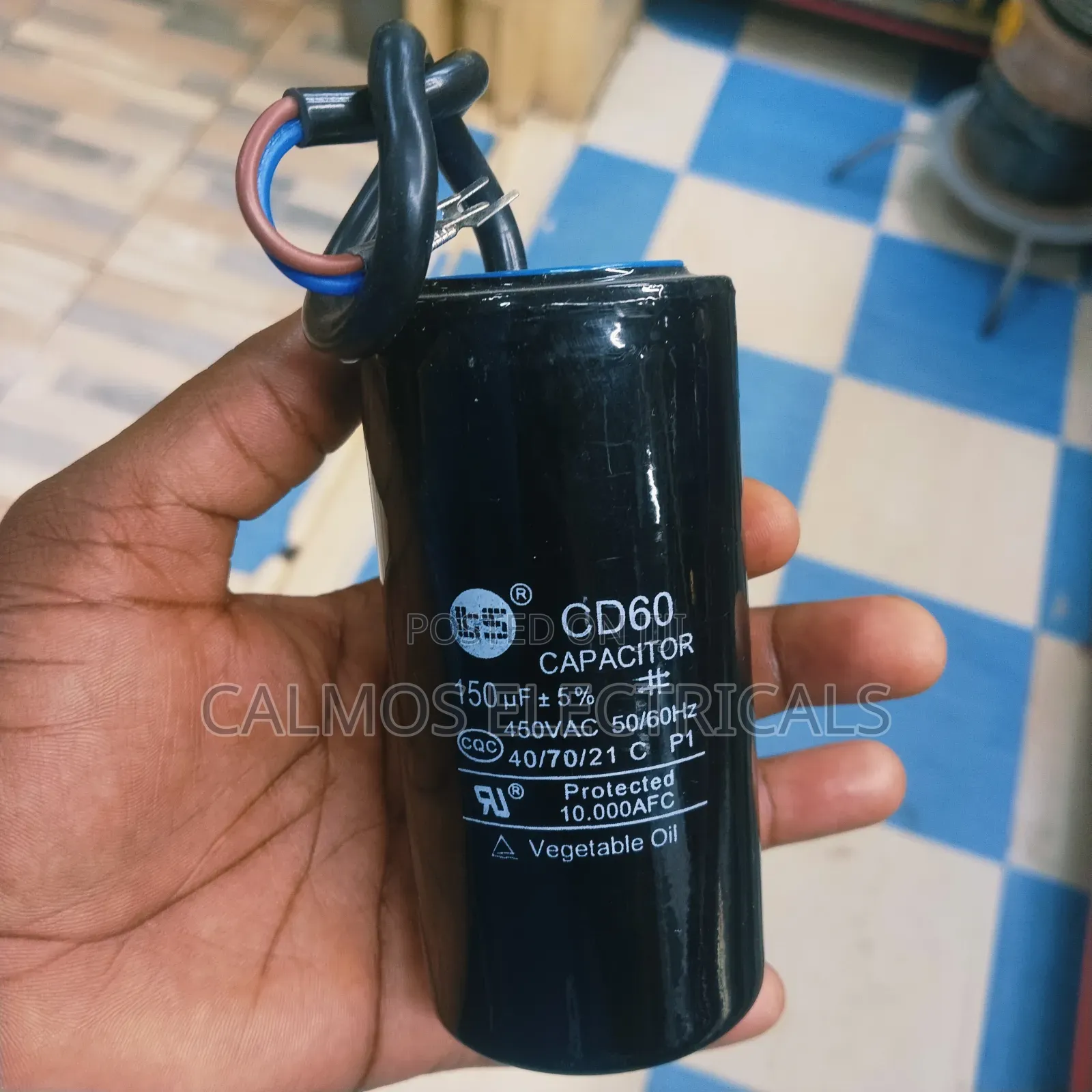 150uf Capacitor 240vts