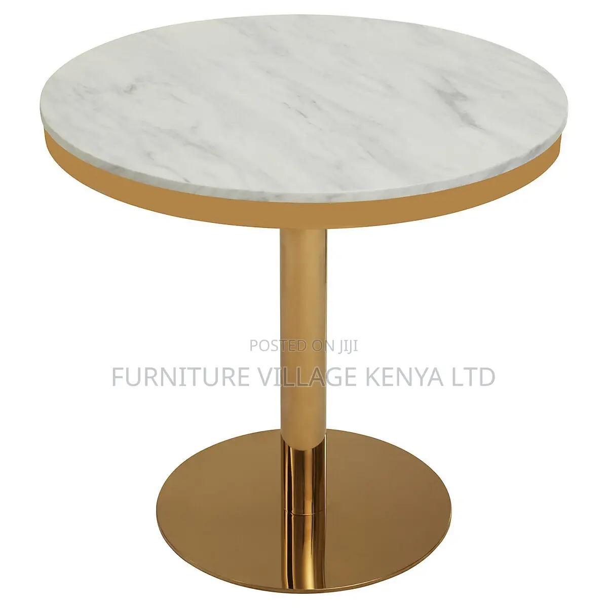 Dining Table; Round White Restaurant Dining Table