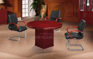 Conference Table; 1.2m Round Office Conference Table