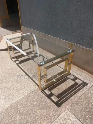Glass Office Rectangle Coffee Table
