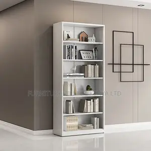 Office Bookself; Wooden Storage Display Bookcase 5 Layer