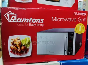 *Ramtons 25litres Microwave With Grill Rm326 (Silver)